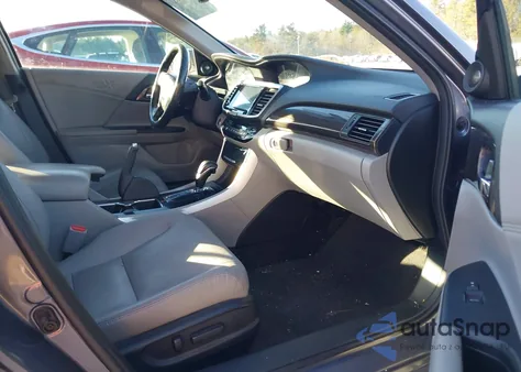 2016 Honda Accord Ex-L V-6 из США, поврежденный, VIN 1HGCR3F87GA035044